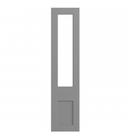 Lyon - Made to Measure - Open Frame Top Doors Supermatt Dust Grey