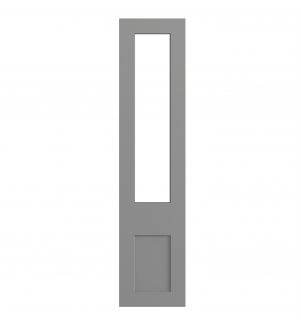 Lyon - Made to Measure - Open Frame Top Doors Supermatt Dust Grey