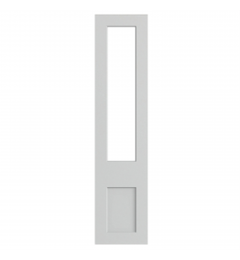 Lyon - Made to Measure - Open Frame Top Doors Supermatt Dove Grey