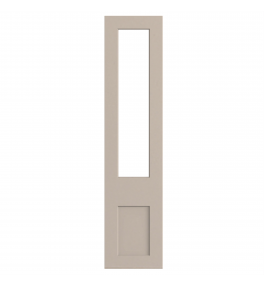Lyon - Made to Measure - Open Frame Top Doors Supermatt Cashmere