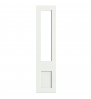 Lyon - Made to Measure - Open Frame Top Doors Satin White