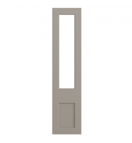 Lyon - Made to Measure - Open Frame Top Doors Matt Stone Grey