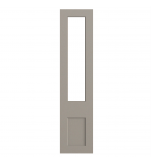 Lyon - Made to Measure - Open Frame Top Doors Matt Stone Grey