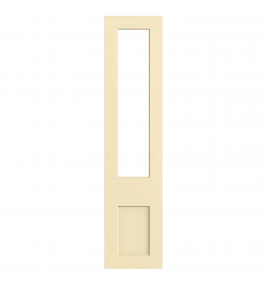 Lyon - Made to Measure - Open Frame Top Doors Hi Gloss Cream