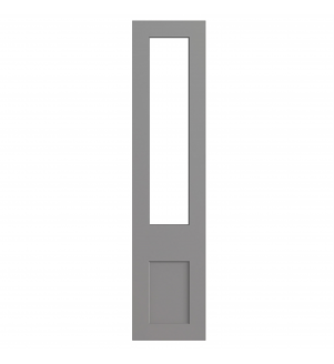 Lyon - Made to Measure - Open Frame Top Doors Hi Gloss Dust Grey
