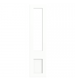 Lyon - Made to Measure - Open Frame Top Doors Supermatt White