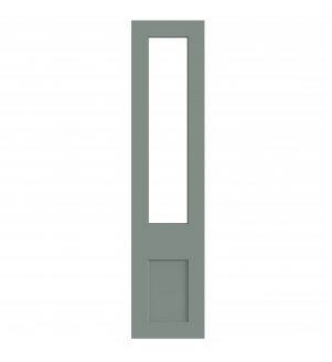 Lyon - Made to Measure - Open Frame Top Doors Matt Sage Green