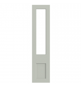 Lyon - Made to Measure - Open Frame Top Doors Supermatt Pistachio Green