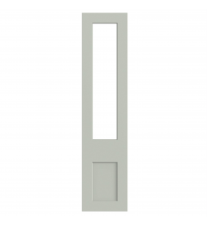 Lyon - Made to Measure - Open Frame Top Doors Supermatt Pistachio Green