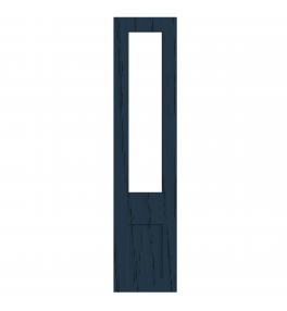 Lyon - Made to Measure - Open Frame Top Doors Paint Flow Matt Indigo Blue