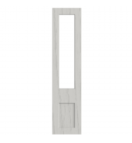 Lyon - Made to Measure - Open Frame Top Doors Paint Flow Matt Light Grey