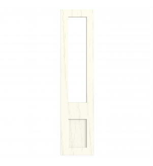 Lyon - Made to Measure - Open Frame Top Doors Paint Flow Matt White