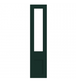 Lyon - Made to Measure - Open Frame Top Doors Supermatt Fir Green