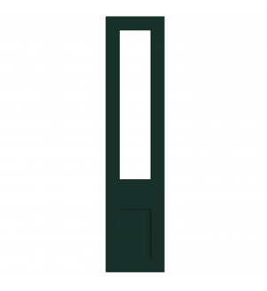 Lyon - Made to Measure - Open Frame Top Doors Supermatt Fir Green