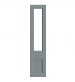 Lyon - Made to Measure - Open Frame Top Doors Supermatt Mood Grey