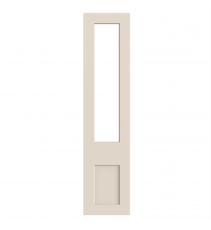 Lyon - Made to Measure - Open Frame Top Doors Supermatt Taupe Grey