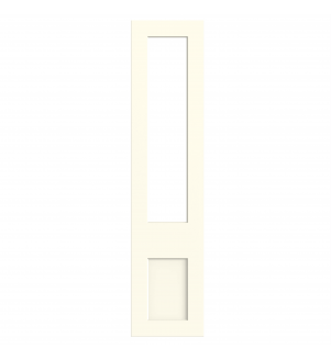 Lyon - Made to Measure - Open Frame Top Doors ANTIQUE WHITE