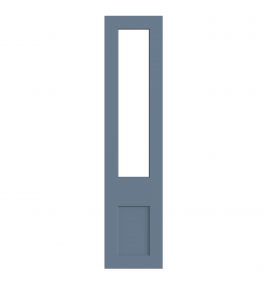 Lyon - Made to Measure - Open Frame Top Doors Misty Blue