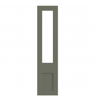 Lyon - Made to Measure - Open Frame Top Doors Smoke Green