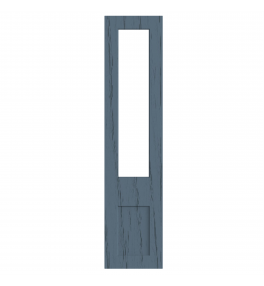 Lyon - Made to Measure - Open Frame Top Doors Grey Vicenza Oak