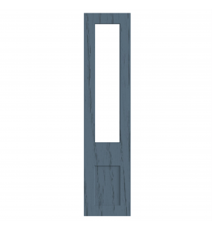 Lyon - Made to Measure - Open Frame Top Doors Grey Vicenza Oak