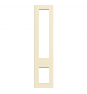 Lyon - Made to Measure - Open Frame Top and Bottom Doors Ivory