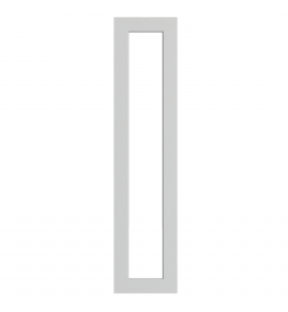 Lyon - Made to Measure - Open Frame Full Doors Supermatt Dove Grey