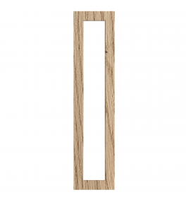 Lyon - Made to Measure - Open Frame Full Doors Halifax Natural Oak