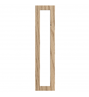 Lyon - Made to Measure - Open Frame Full Doors Halifax Natural Oak