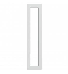 Lyon - Made to Measure - Open Frame Full Doors Porcelain White