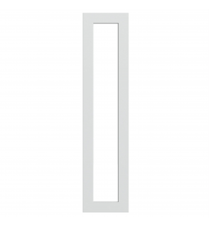 Lyon - Made to Measure - Open Frame Full Doors Porcelain White