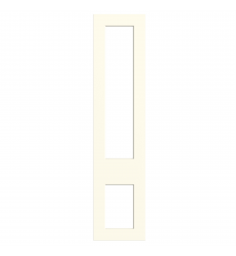 Lyon - Made to Measure - Open Frame Top and Bottom Doors ANTIQUE WHITE