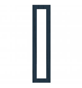 Lyon - Made to Measure - Open Frame Full Doors Paint Flow Matt Indigo Blue