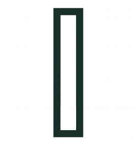 Lyon - Made to Measure - Open Frame Full Doors Supermatt Fir Green