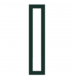 Lyon - Made to Measure - Open Frame Full Doors Supermatt Fir Green