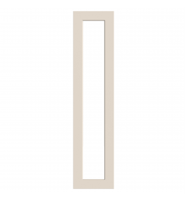 Lyon - Made to Measure - Open Frame Full Doors Supermatt Taupe Grey