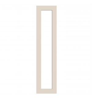 Lyon - Made to Measure - Open Frame Full Doors Supermatt Taupe Grey