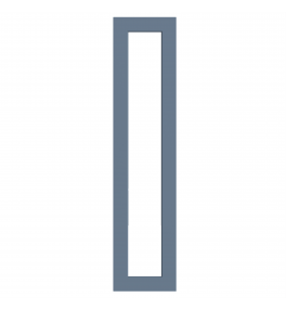 Lyon - Made to Measure - Open Frame Full Doors Misty Blue
