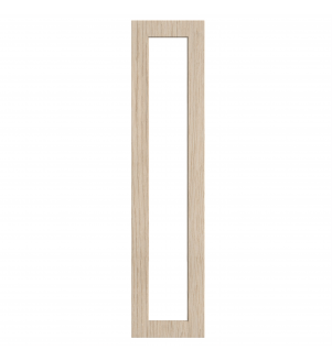 Lyon - Made to Measure - Open Frame Full Doors Cremona Oak Cotta