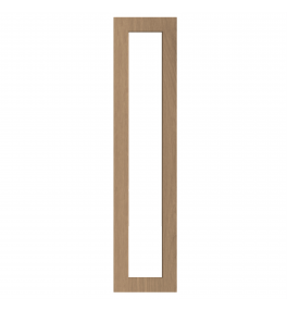 Lyon - Made to Measure - Open Frame Full Doors Cremona Oak Cannollo