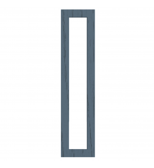 Lyon - Made to Measure - Open Frame Full Doors Grey Vicenza Oak