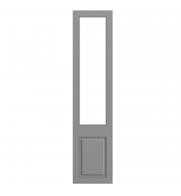Versailles - Made to Measure - Open Frame Top Doors Supermatt Dust Grey