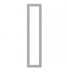Versailles - Made to Measure - Open Frame Full Doors Matt Pebble