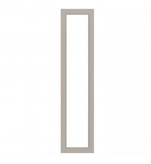 Versailles - Made to Measure - Open Frame Full Doors Matt Pebble