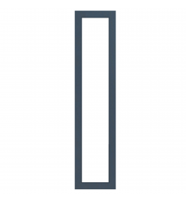 Versailles - Made to Measure - Open Frame Full Doors Supermatt Indigo Blue