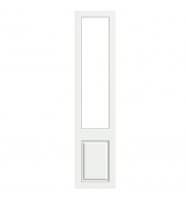 Versailles - Made to Measure - Open Frame Top Doors Satin White