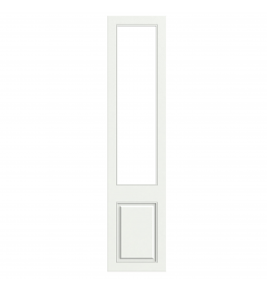 Versailles - Made to Measure - Open Frame Top Doors Satin White