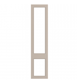 Versailles - Made to Measure - Open Frame Top and Bottom Doors Supermatt Cashmere