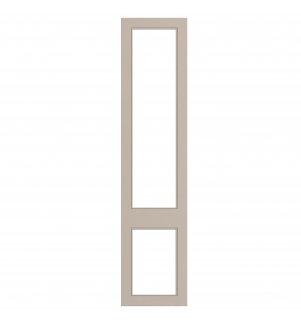 Versailles - Made to Measure - Open Frame Top and Bottom Doors Supermatt Cashmere