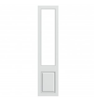 Versailles - Made to Measure - Open Frame Top Doors Porcelain White